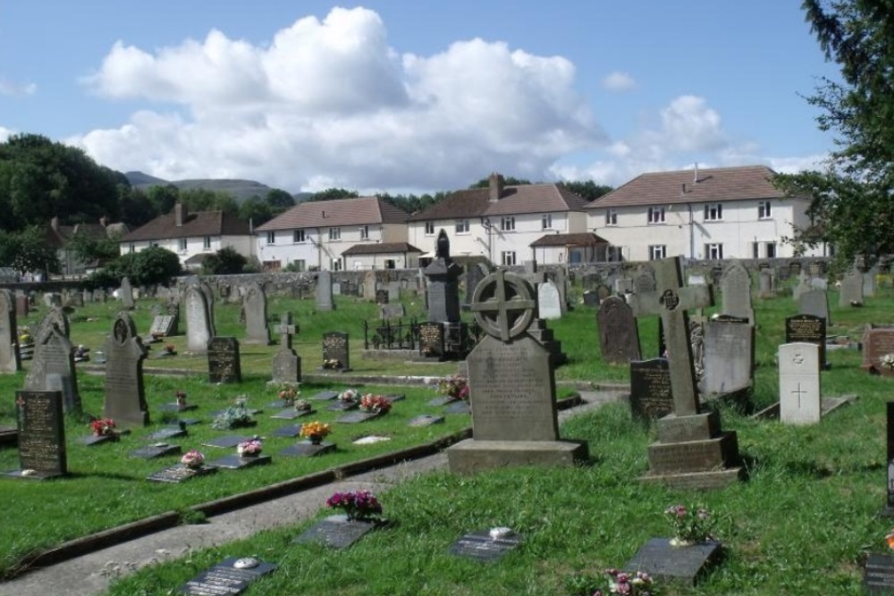 Oorlogsgraven van het Gemenebest St. David Churchyard