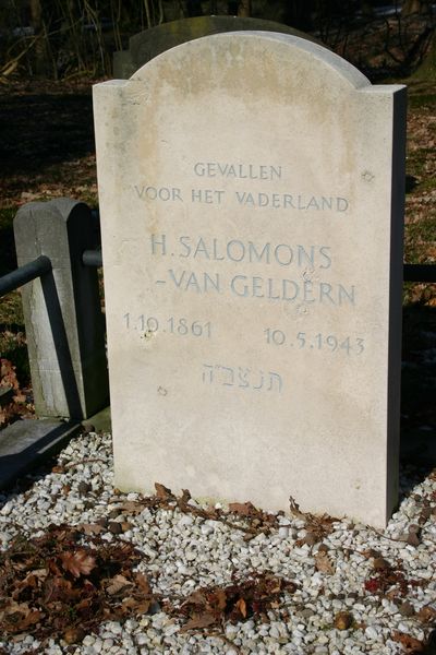 Dutch War Grave Winschoten Jewish Cemetery #3