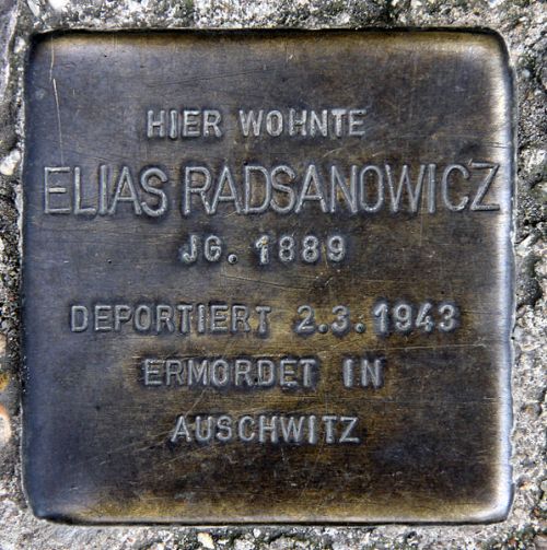 Stolperstein Nansenstrae 18