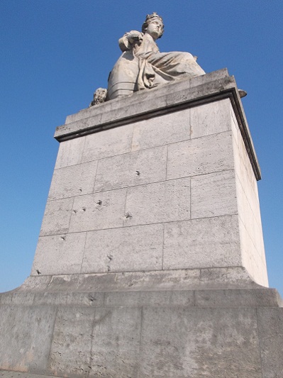 Kogelinslagen Pont du Carrousel