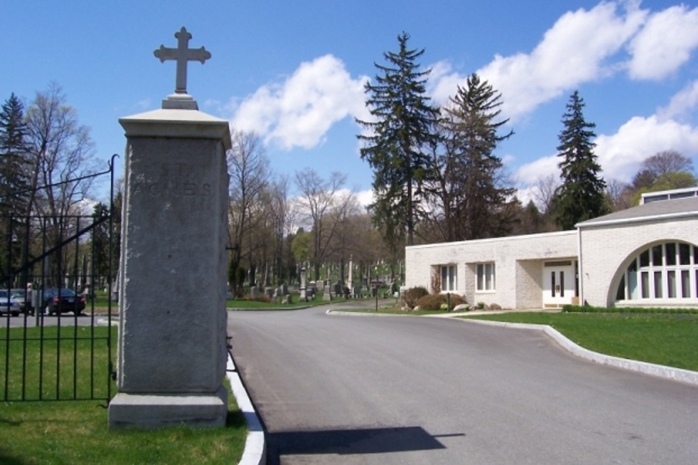 American War Grave Saint Agnes Cemetery #1