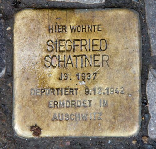 Stolpersteine Huttenstraße 71 #4