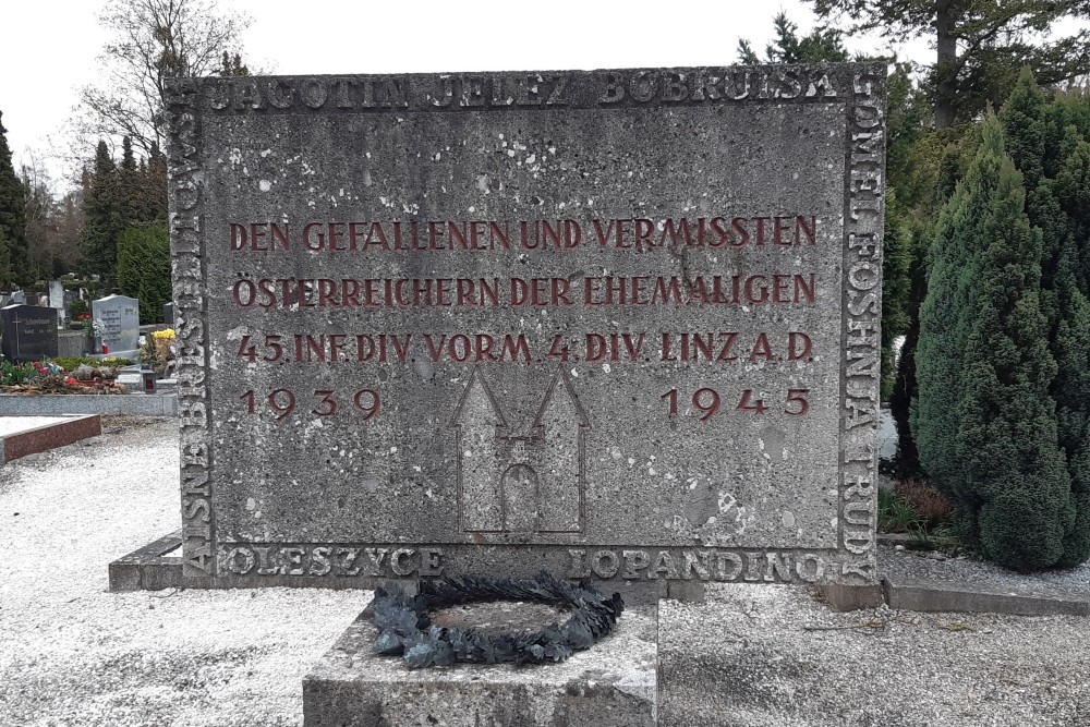 Oorlogsmonument 45. Infanterie Division