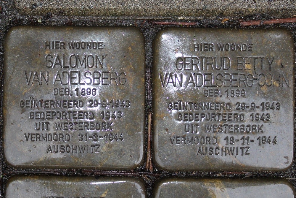 Stolpersteine Ruyschstraat 27 #2