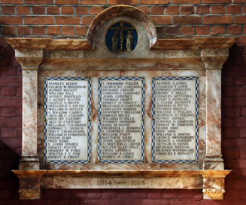 Oorlogsmonument St. Olave Church