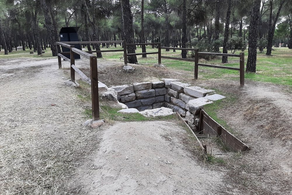 Remains Bunker Spanish Civil War Dehesa de Navalcarbón #2
