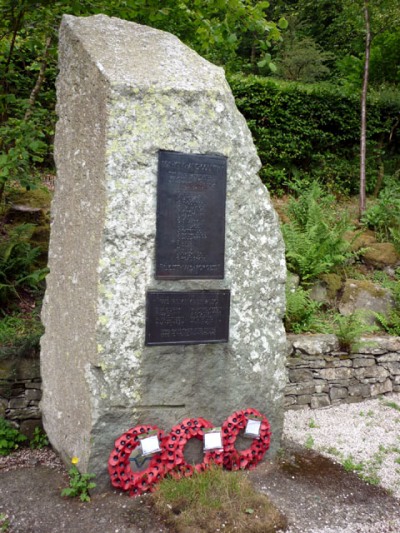 Oorlogsmonument Glenridding