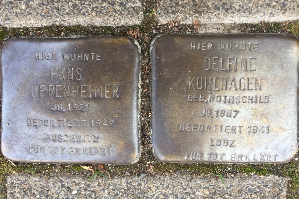 Stolpersteine Fridolinstrae 35 #1