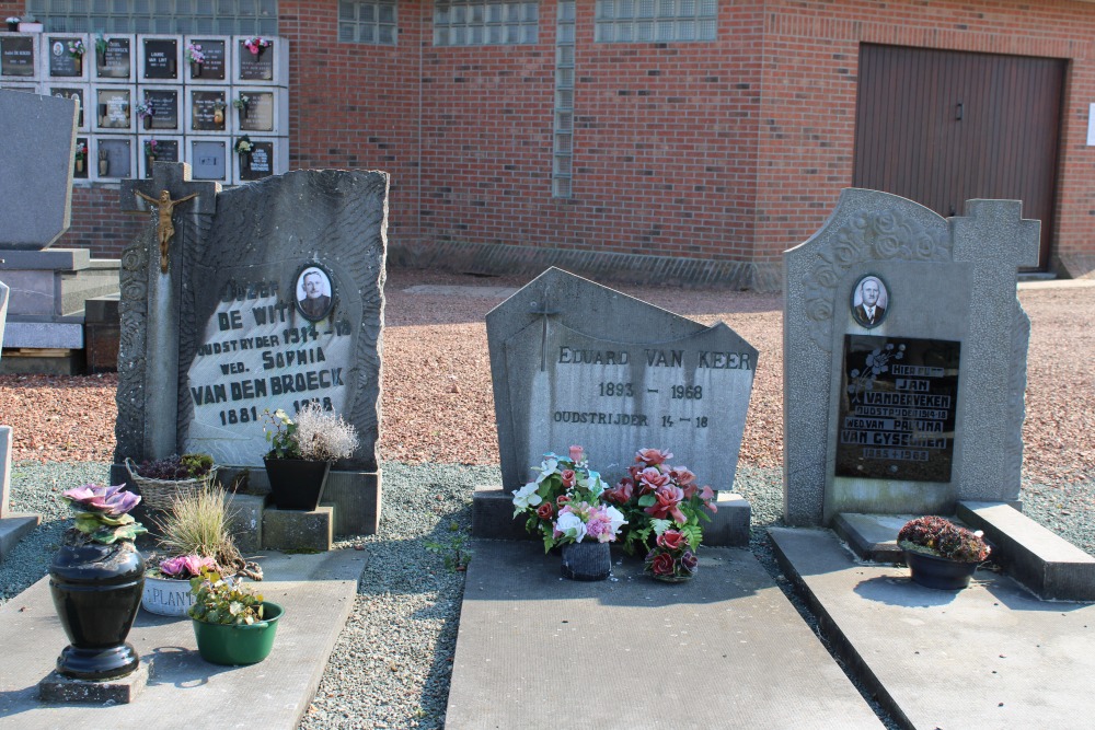 Belgian Graves Veterans War Graves Wolvertem #3