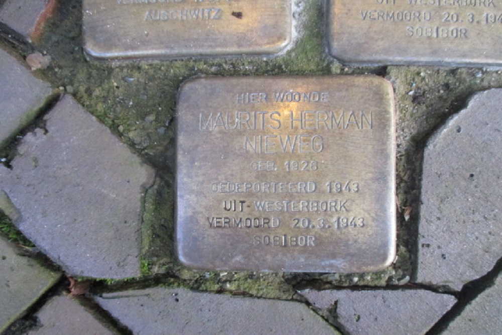 Stolpersteine Dijkstraat 36 #4