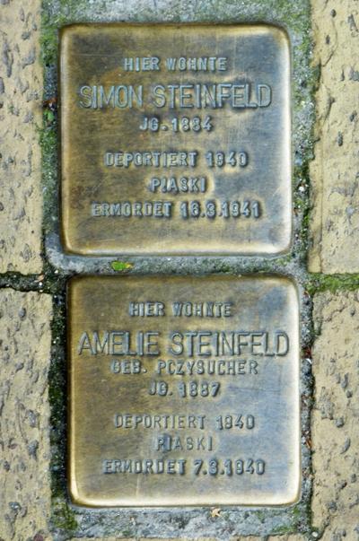 Stolpersteine Frankenstrae 43