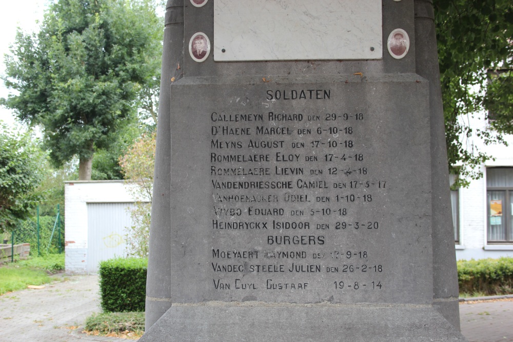 Oorlogsmonument Ettelgem #3