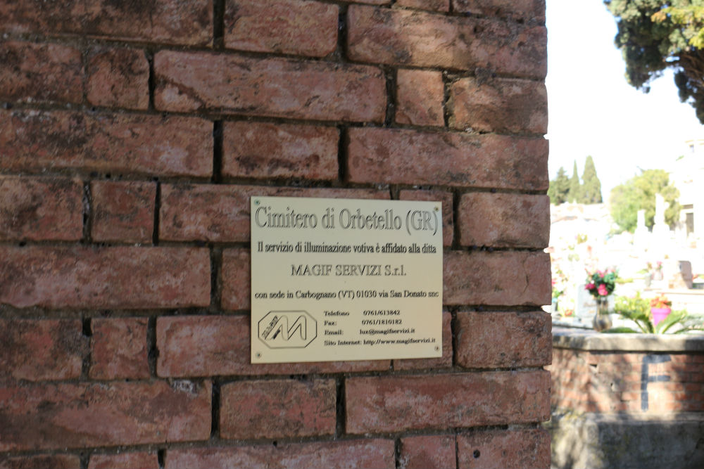 Italian War Graves & Wall of Remembrance Orbetello #5