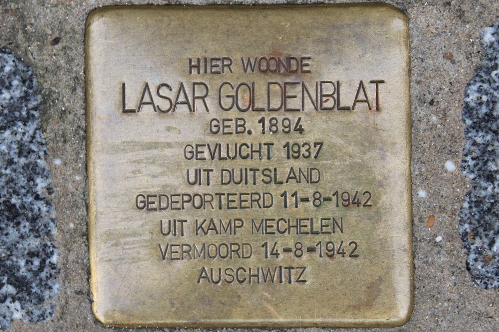 Stolperstein Karnemelksloot 32