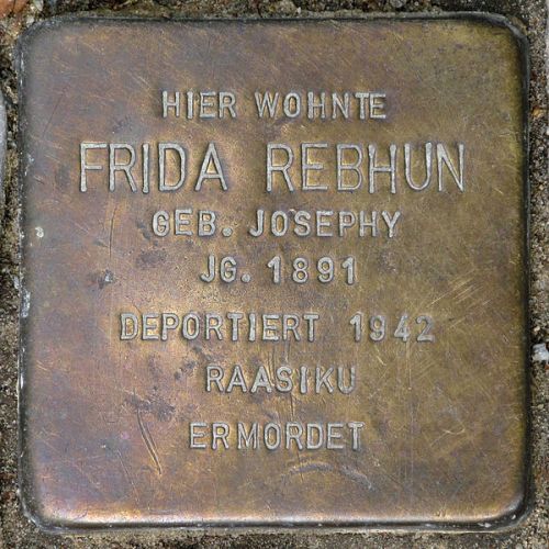 Stumbling Stone Poschingerstraße 14