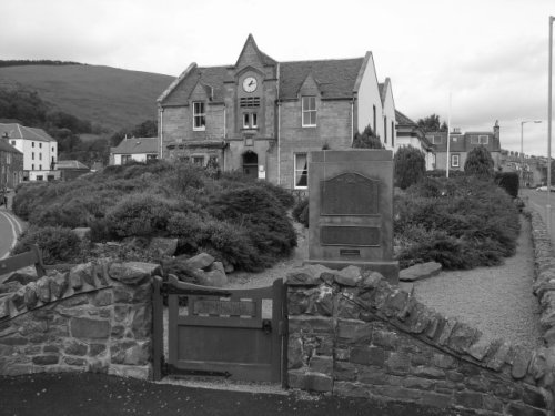 Oorlogsmonument Innerleithen #1