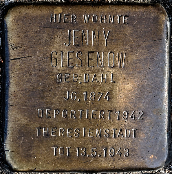 Stolpersteine Wupperstrae 23 #1