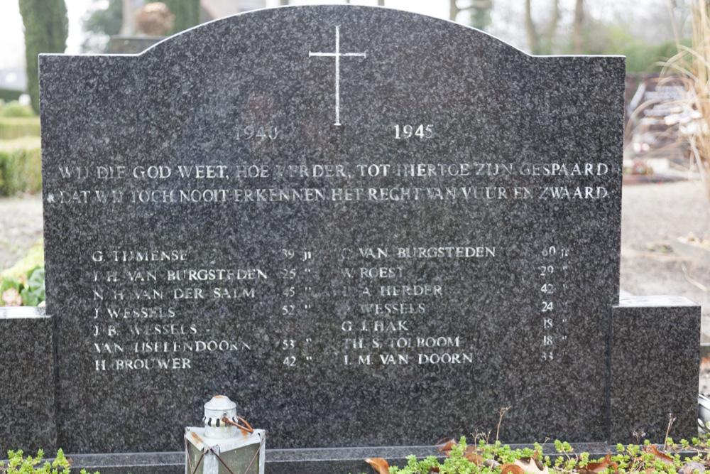 War Memorial Roman Catholic Cemetery St. Joseph Leusden #2