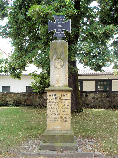 Monument Frans-Duitse Oorlog Apenburg #1