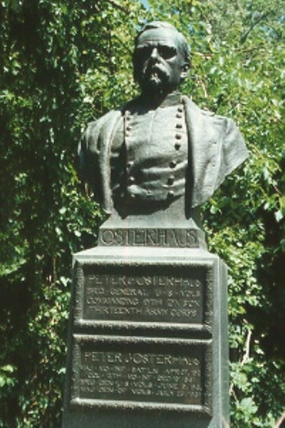 Bust of Brigadier General P.J. Osterhaus (Union) #1