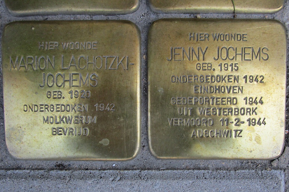 Stolpersteine Michelangelostraat 105 #4