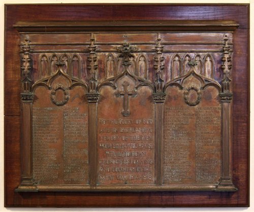 War Memorial Emmanuel Church Forest Gate