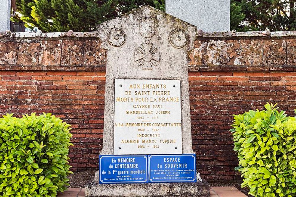 Oorlogsmonument Saint-Pierre