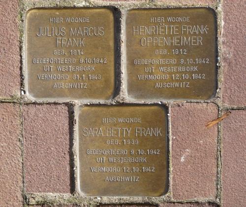 Stolpersteine Spoorlaan 10 #1