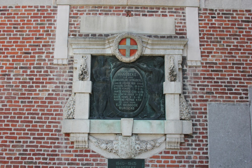 War Memorial Hansbeke #2