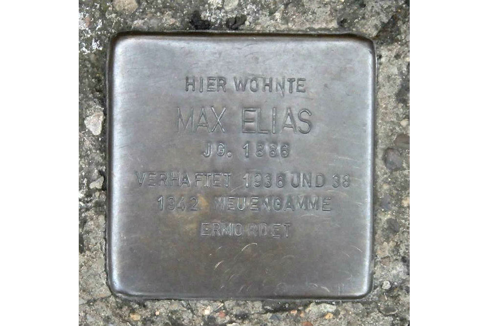 Stolperstein Normannenweg 7 #1