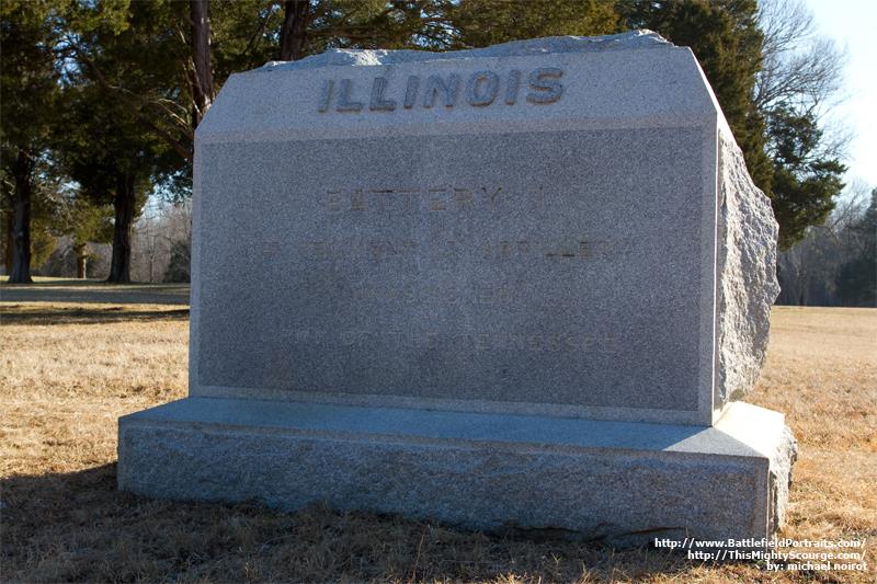 1st Illinois Light Artillery - Battery I Monument #1
