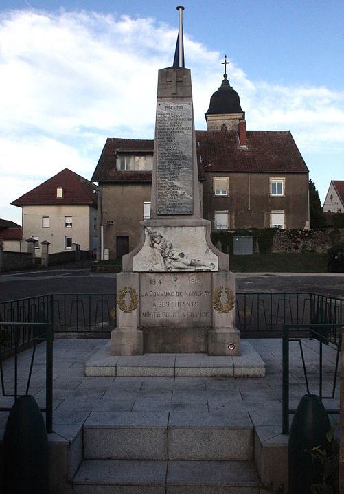 Oorlogsmonument Nancray