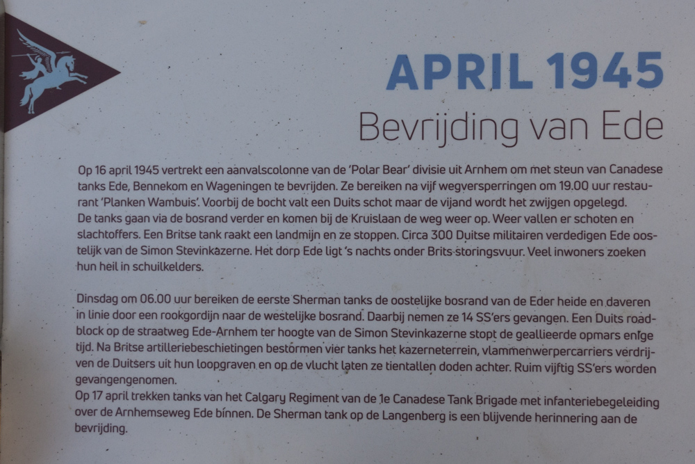 Information Sign Liberation of Ede #3