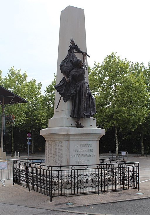 Franco-Prussian War Memorial Louhans #1