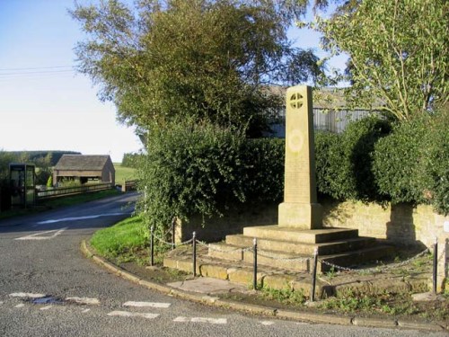 Oorlogsmonument Chesters