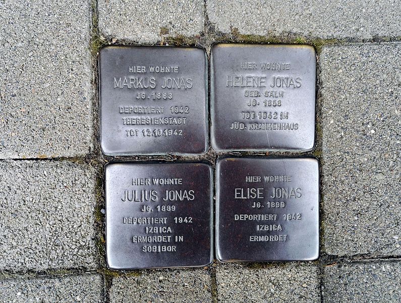 Stolpersteine Hauptstrae 160 #1