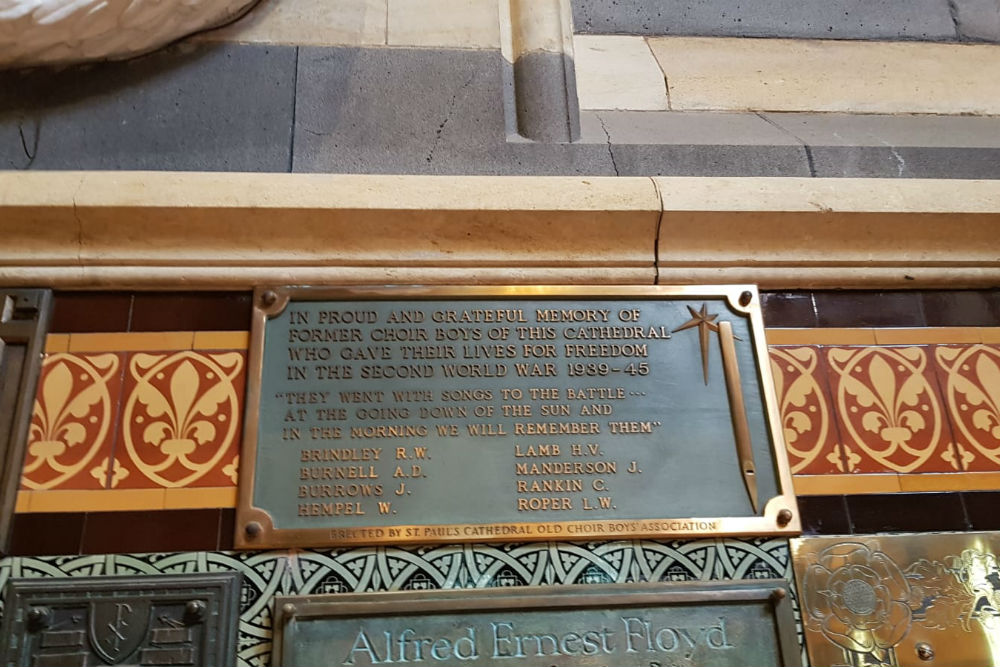 Memorials St. Paul's Cathedral Melbourne #3