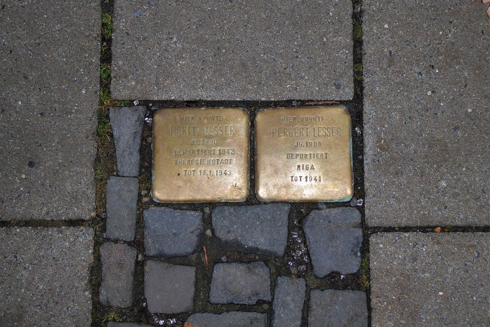 Stumbling Stones Friedensstrae 8