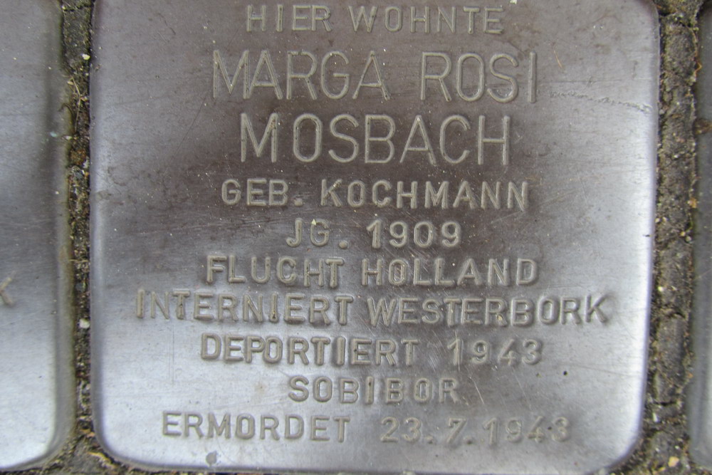 Stolpersteine Rheinaustrae 18 #3