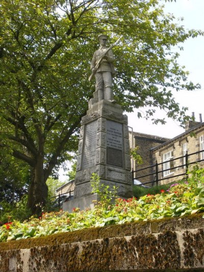 Oorlogsmonument Ripponden en Soyland #1