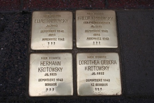 Stolpersteine Karlstrae 102 #1