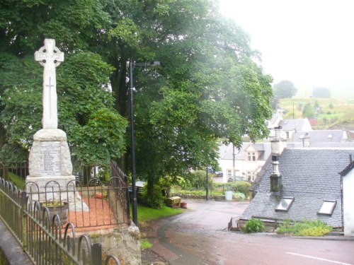 War Memorial Leadhills #1