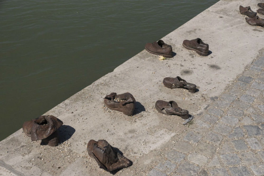 Holocaust Memorial Danube Promenade #1