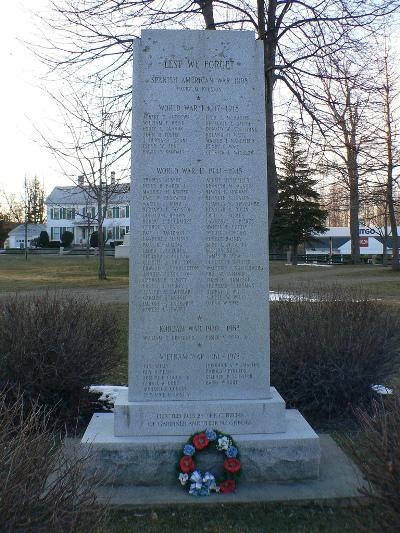 War Memorial Gardiner #1