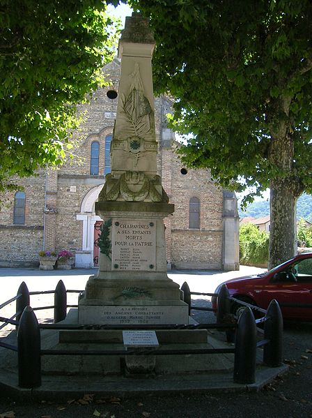 Oorlogsmonument Charavines #1