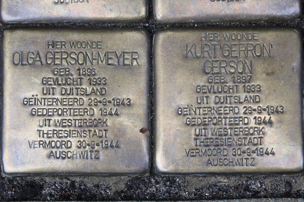 Stolpersteine Frans van Mierisstraat 78 #3