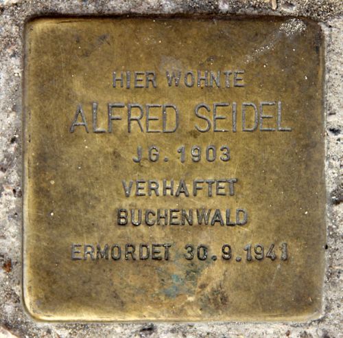 Stolpersteine Islndische Strae 17 #1