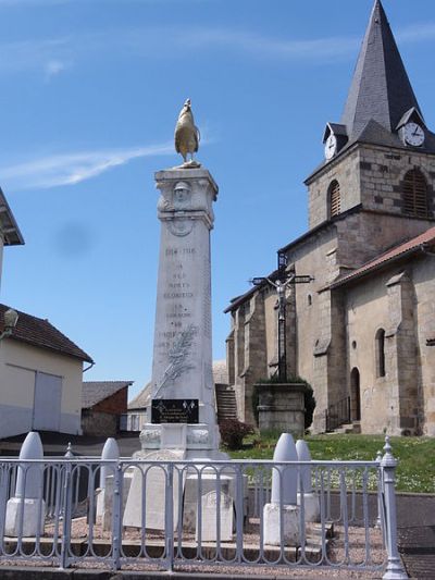 War Memorial Saint-Priest-des-Champs
