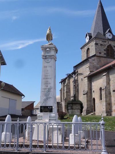 Oorlogsmonument Saint-Priest-des-Champs #1