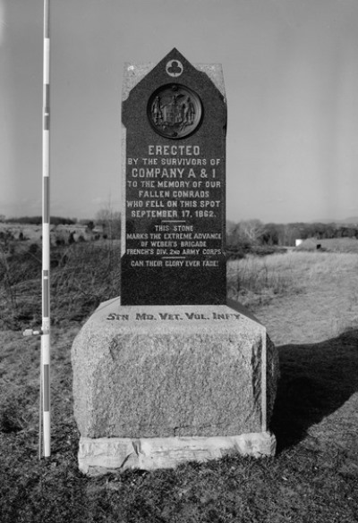 Monument 5th Maryland Infantry (U.S.A.) - Companies A en I